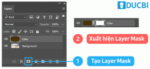 Create layer mask piodio